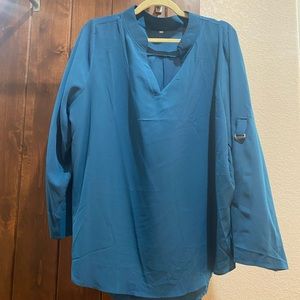 Boyfriend Tab Sleeve Top